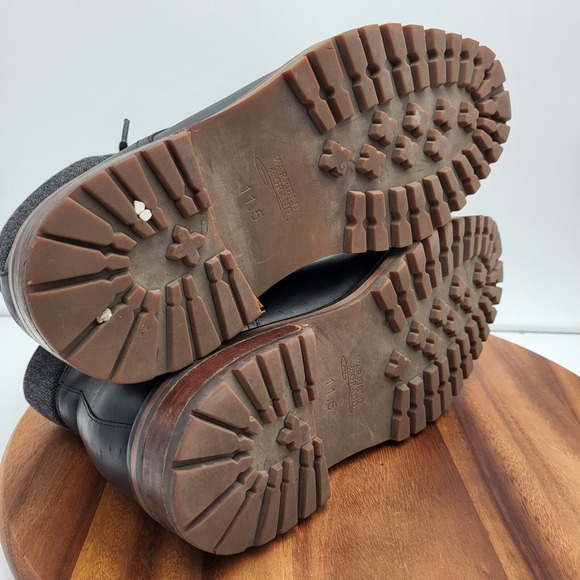 Warfield & Grand Chukka Boots Mens Size 11.5 Black Leather Allen Dress Boots‎ - Picture 16 of 16